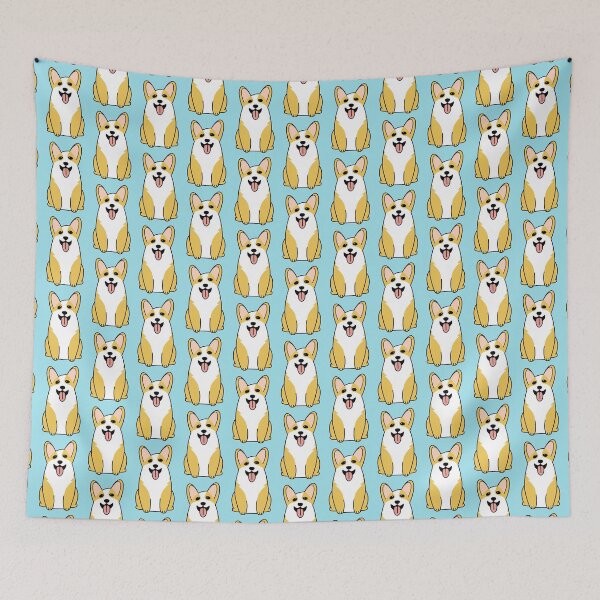 Item preview, Happy Corgi designed and sold by SarahEmilyArt.
