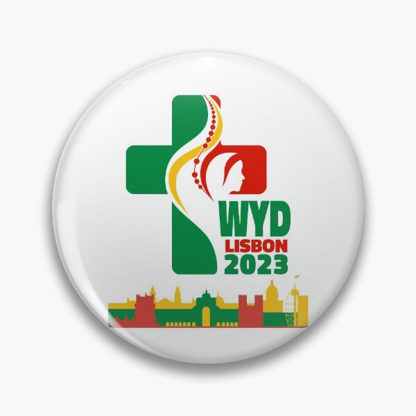 Item preview, WYD World Youth Day Lisbon 2023 official logo city designed and sold by superpixus.