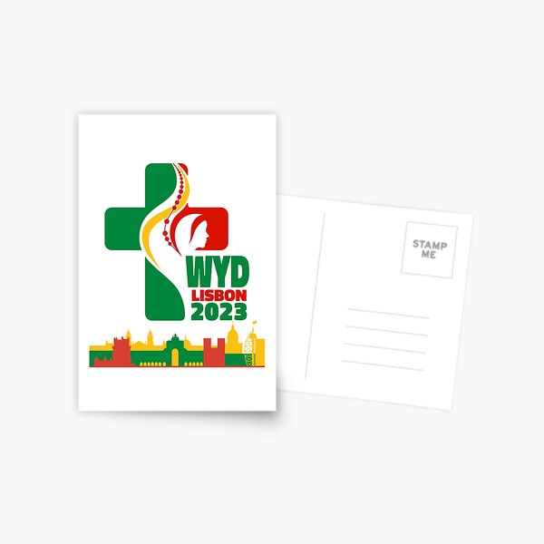 Item preview, WYD World Youth Day Lisbon 2023 official logo city designed and sold by superpixus.
