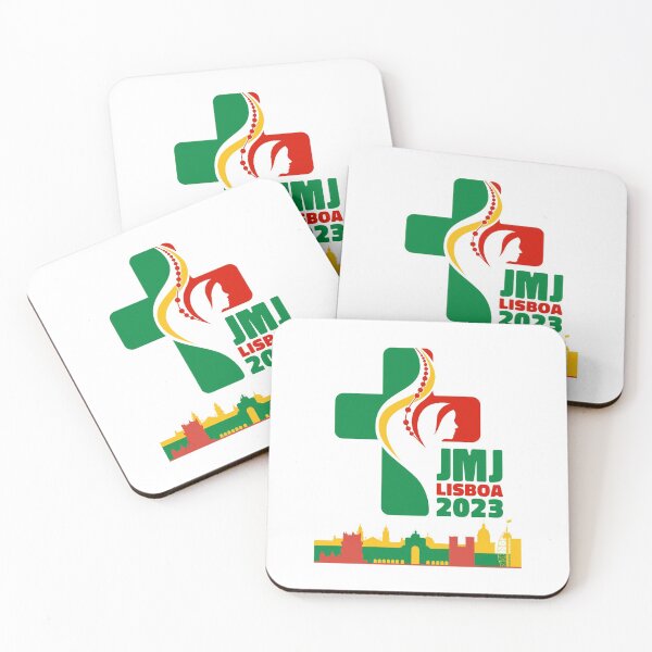 Item preview, JWJ Jornada Mundial de la Juventude Lisboa 2023 official logo city designed and sold by superpixus.
