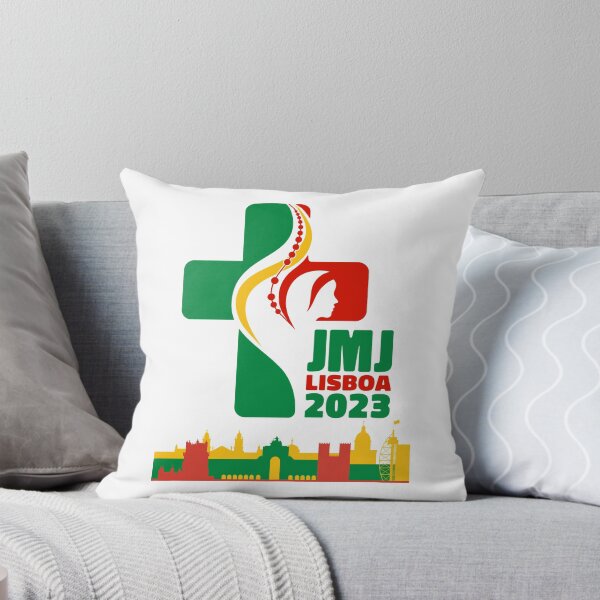 Item preview, JWJ Jornada Mundial de la Juventude Lisboa 2023 official logo city designed and sold by superpixus.