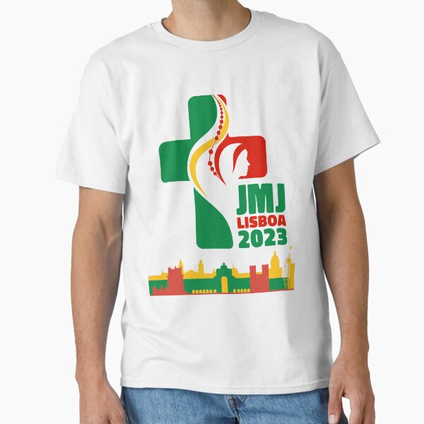 Item preview, JWJ Jornada Mundial de la Juventude Lisboa 2023 official logo city designed and sold by superpixus.