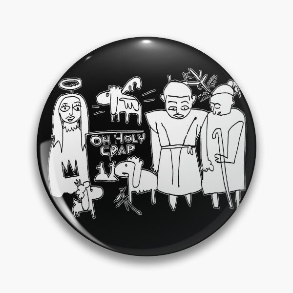 Artikelvorschau, Oh Holy Crap Anti Weihnachtskrippe entworfen und verkauft von badlydrawnbabe.