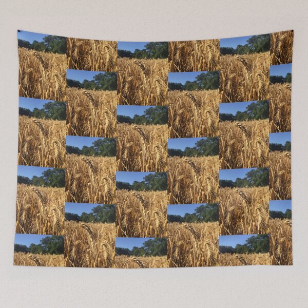 Item preview, Wheat in a field designed and sold by MamaO1.