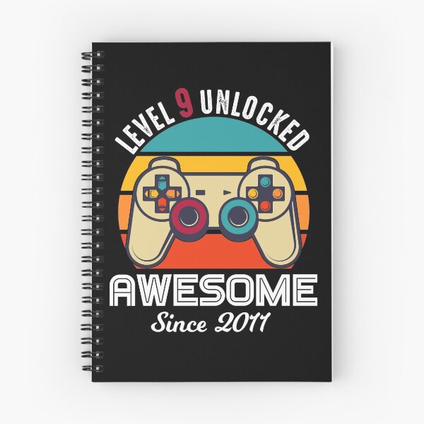 Item preview, Level 9 Unlocked Birthday Awesome Since 2011 designed and sold by RandomStuffShop.