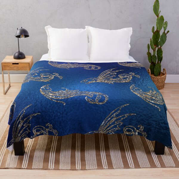 Item preview, Gold Fish in Ocean designed and sold by WOW TeesAndThings.