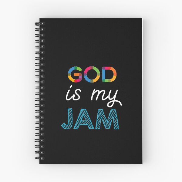 Item preview, God is my Jam. Funny God Design designed and sold by Custom365.