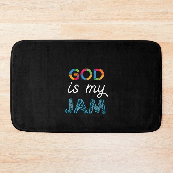 Item preview, God is my Jam. Funny God Design designed and sold by Custom365.