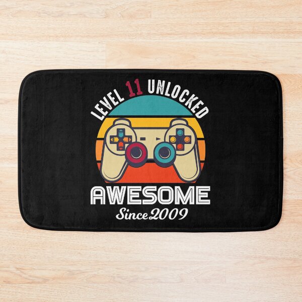 Item preview, Level 11 Unlocked Birthday Awesome Since 2009 designed and sold by RandomStuffShop.