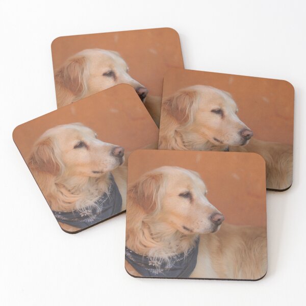 Item preview, golden retirever dog with sad look designed and sold by Sergio Roberto Peña y Lillo Lonconao.
