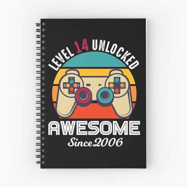 Item preview, Level 14 Unlocked Birthday Awesome Since 2006 designed and sold by RandomStuffShop.