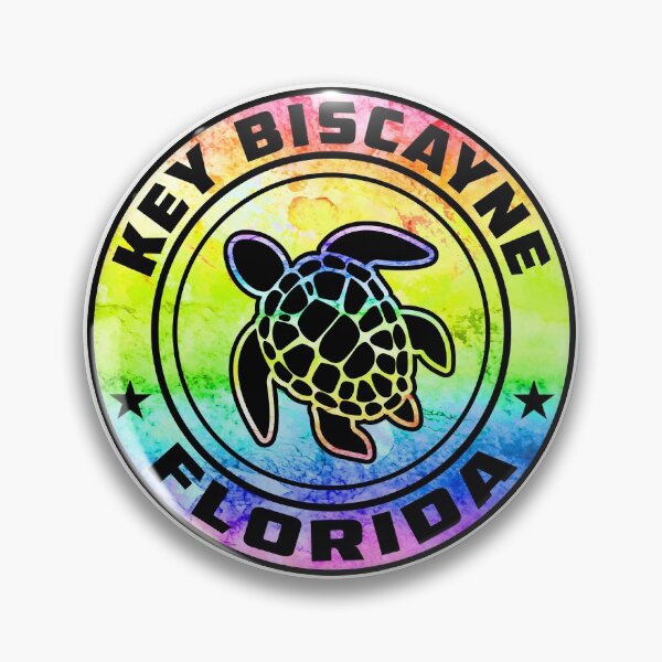 Item preview, Key Biscayne Beach Florida Sea Turtle FL designed and sold by DESTINATIONS DECAL.