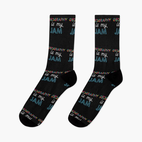 Item preview, Geography is my Jam. Funny Geography Design designed and sold by Custom365.