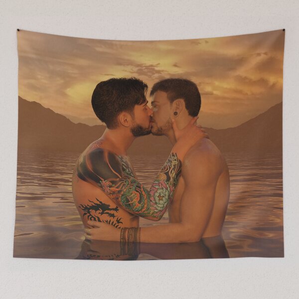 Item preview, Lakeside Lovers designed and sold by RexRedLGBTQ.