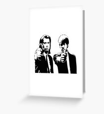 Pulp Fiction Greeting Card
