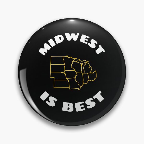 Item preview, Midwest is Best Funny Pride Gift designed and sold by FreedomTree.