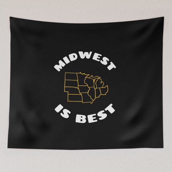 Item preview, Midwest is Best Funny Pride Gift designed and sold by FreedomTree.