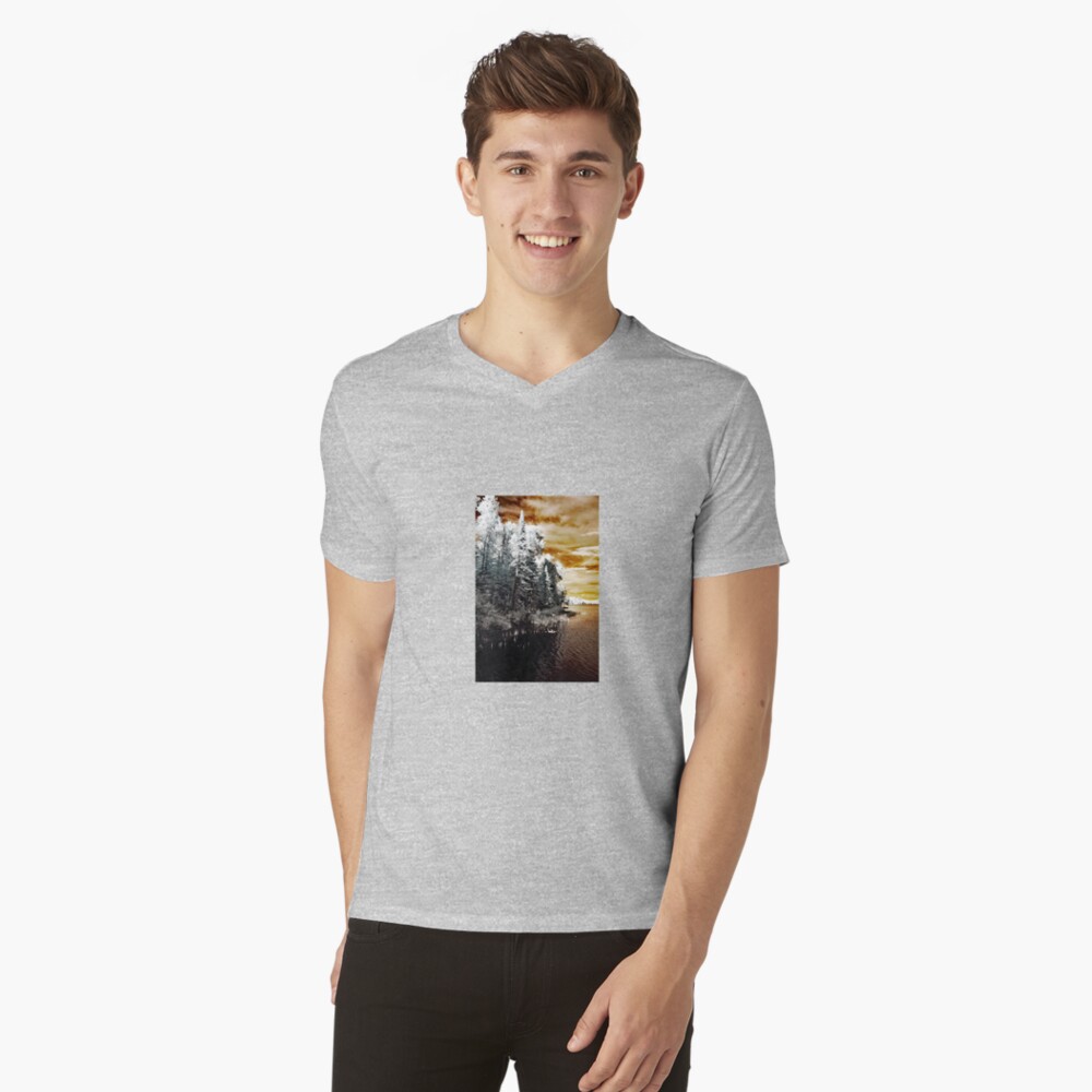 Item preview, V-Neck T-Shirt designed and sold by char55116.