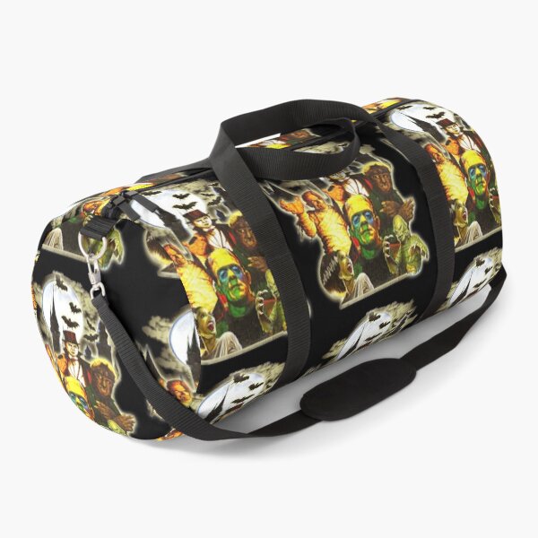 Universal Monsters Collage Classic Movie Duffle Bag