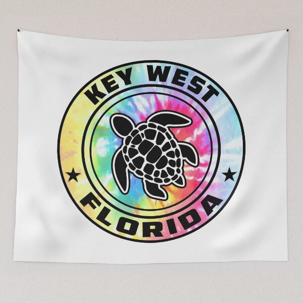 Item preview, Key West Beach Florida Sea Turtle FL designed and sold by DESTINATIONS DECAL.