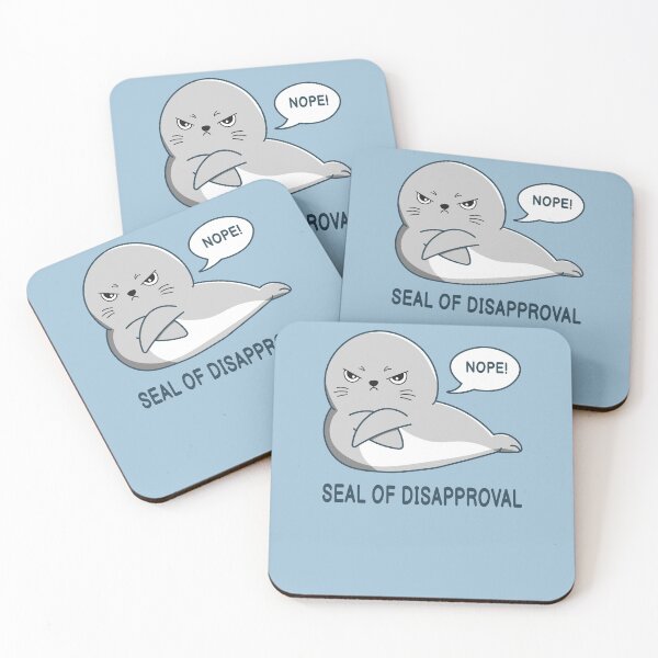 Item preview, Seal of Disapproval designed and sold by penpixelart.