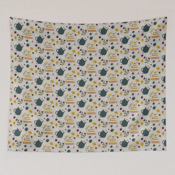 Item preview, Cozy Tea Time & Books designed and sold by Radhika Rathore.