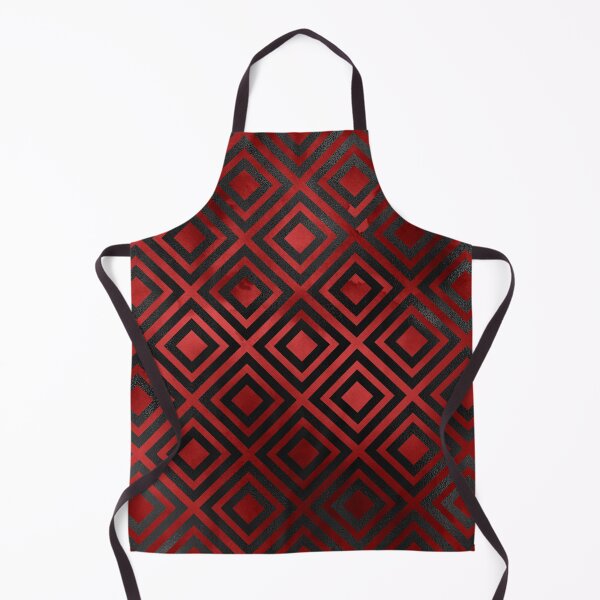 Item preview, Dark Red and Black Square pattern designed and sold by WOW TeesAndThings.