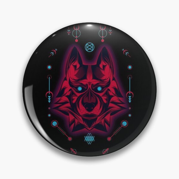 Item preview, Sacred red wolf designed and sold by kalud-zoldyck.