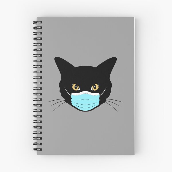 Item preview, Black Cat with Mask designed and sold by laurenmoee.