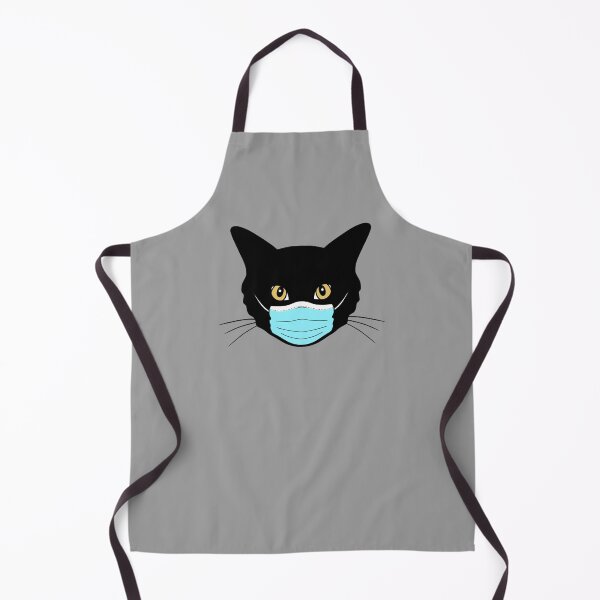 Item preview, Black Cat with Mask designed and sold by laurenmoee.