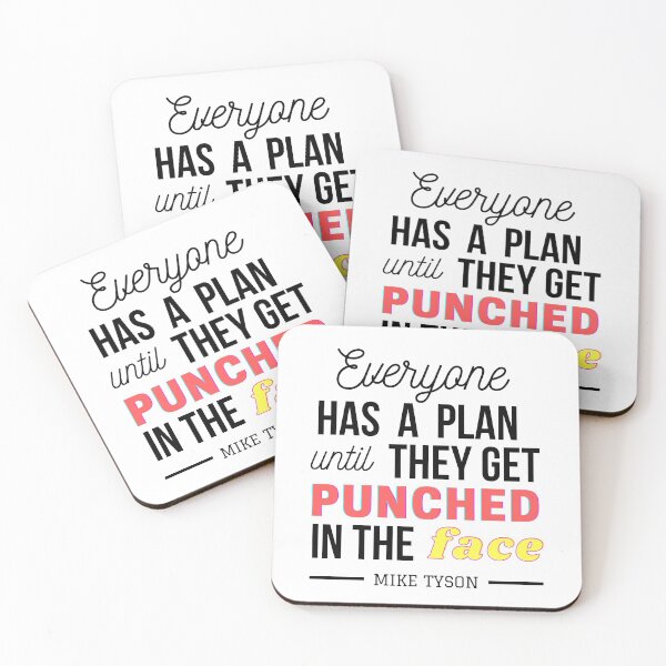Item preview, Everyone has a plan until the get punched in the face T-shirt designed and sold by Mozeldesign ⭐️⭐️⭐️⭐️⭐️.