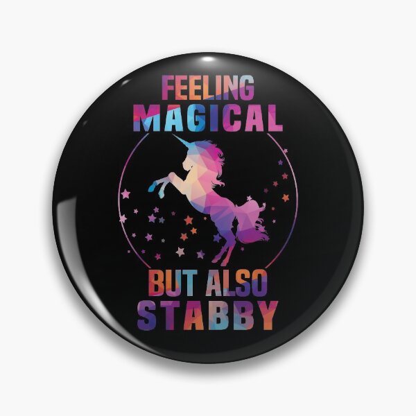 Item preview, Feeling magical but also Stabby designed and sold by foramelie.
