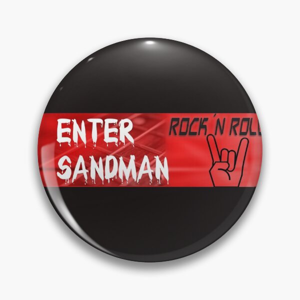 Item preview, Enter Sandman designed and sold by QuotesDogma.