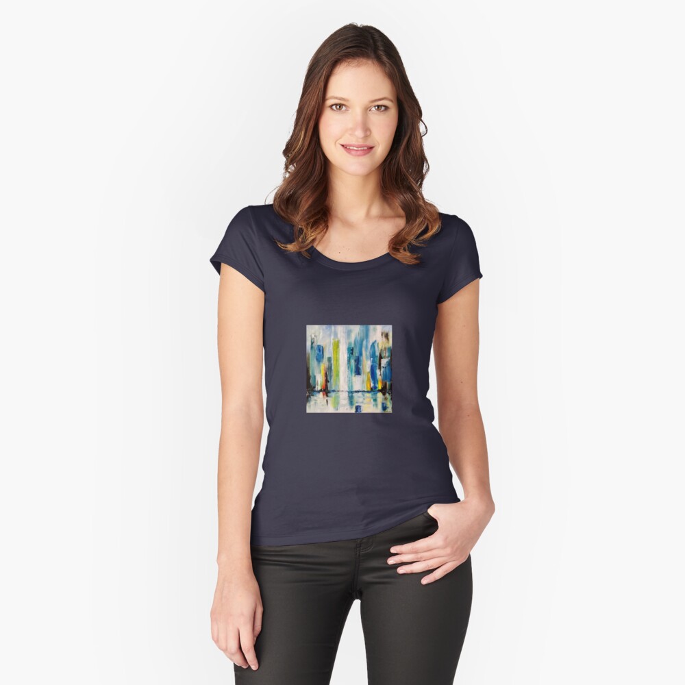 Item preview, Fitted Scoop T-Shirt designed and sold by char55116.