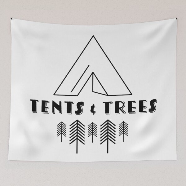Item preview, Tents and Trees Outdoor Nature designed and sold by Johnston Creative.