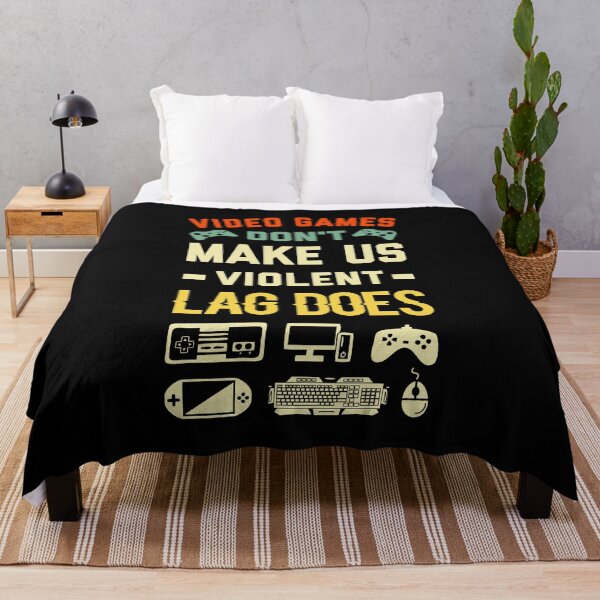 Item preview, Video Games Don't Make Us Violent Lag Does - Video Games designed and sold by T-shirt For You.