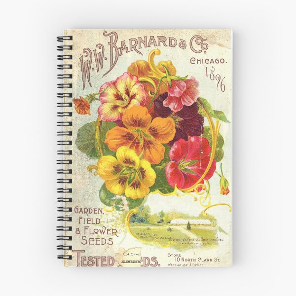 Item preview, Nasturtiums  - Barnard 1896 designed and sold by killies.