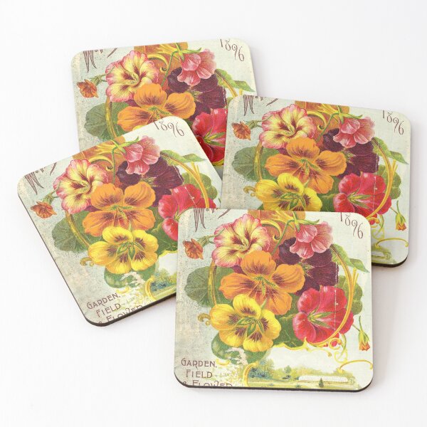 Item preview, Nasturtiums  - Barnard 1896 designed and sold by killies.
