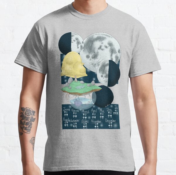 Lunar Calendar floating island Classic T-Shirt