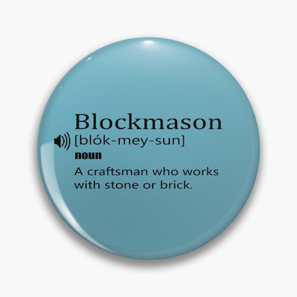 Item preview, funny Blockmason definition designed and sold by younessepoli.