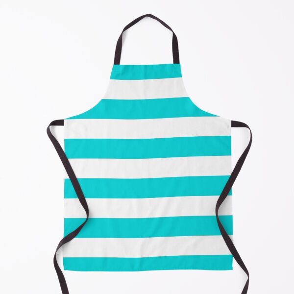 Item preview, White and turquoise stripe pattern designed and sold by IoanaHraball.