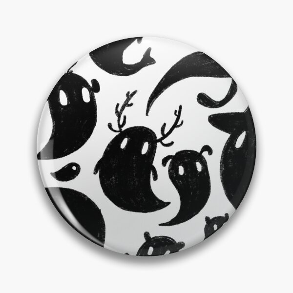 Item preview, Ghost Doodle Black designed and sold by Enigmay.