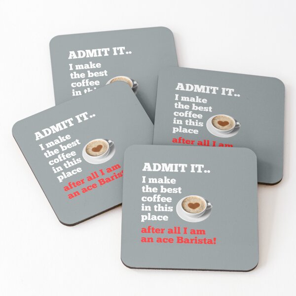 Item preview, I make the best coffee - Ace Barista designed and sold by MikeMacro.