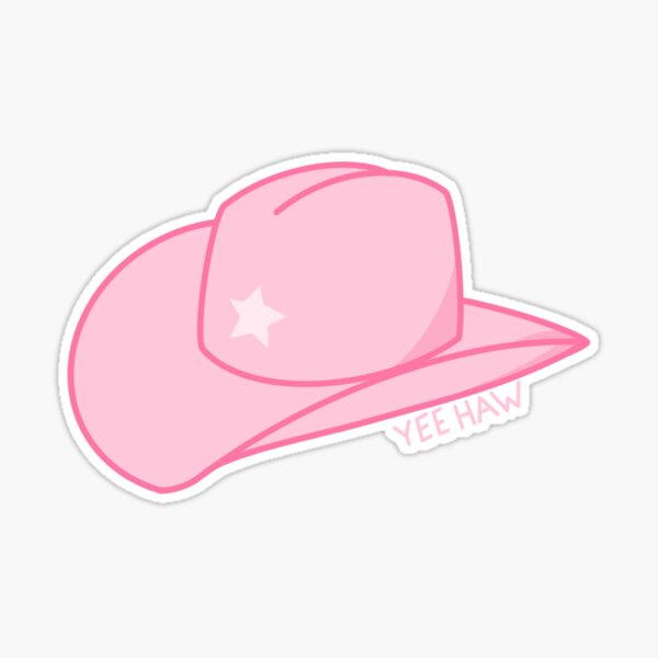 Star Cowgirl Hat Sticker for Sale by mgracew