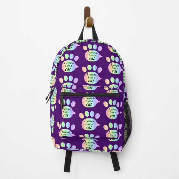 paw print backpack
