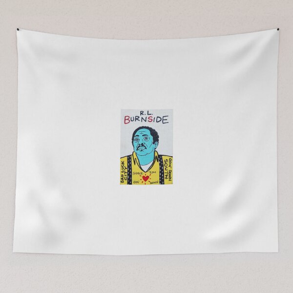 Item preview, R.L. Burnside Blues Folk Art designed and sold by krusefolkart.
