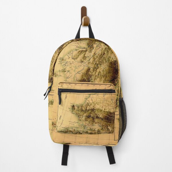 Item preview, 1903 Alaska Relief Map 3D digitally-rendered designed and sold by ThinkAboutMaps.