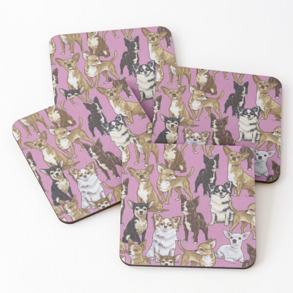 Item preview, Chihuahua Dog pets dogs cute cartoon comic food pink designed and sold by Coolstuff4you71.