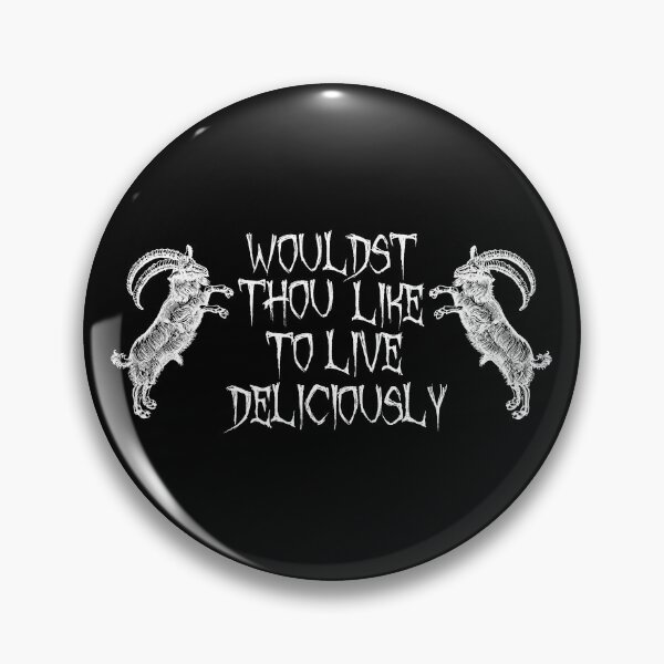 Item preview, Black Phillip: Wouldst Thou Like To Live Deliciously?  designed and sold by Suspiria96.