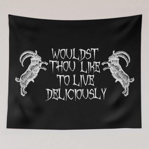 Item preview, Black Phillip: Wouldst Thou Like To Live Deliciously?  designed and sold by Suspiria96.